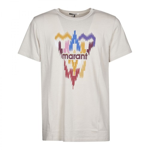 Isabel Marant, T-shirt Beżowy, male, 579.00PLN