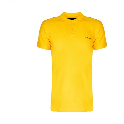 John Richmond, Polo koszulka Żółty, male, 307.00PLN