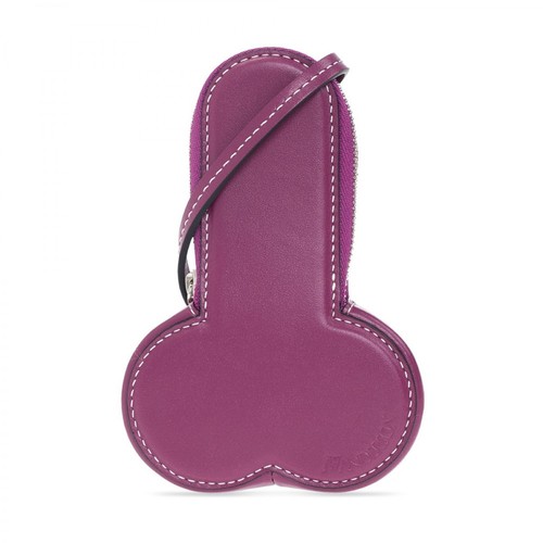 JW Anderson, Coin purse with logo Fioletowy, female, 1140.00PLN
