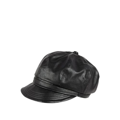 Kaszkiet typu Baker Boy Hat z imitacji skóry 99.99PLN