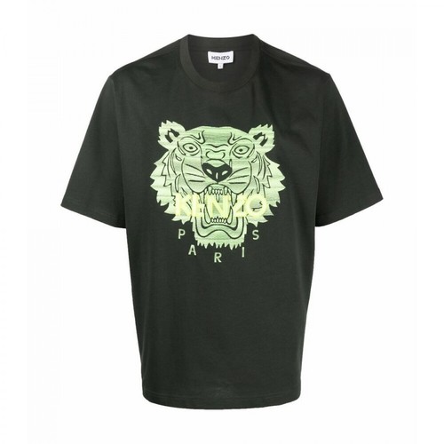 Kenzo, T-shirt Zielony, male, 411.00PLN