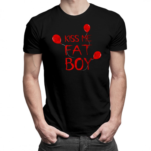 Kiss me Fat Boy - męska koszulka z nadrukiem 69.00PLN