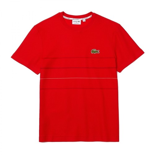 Lacoste, T-Shirt Czerwony, female, 427.00PLN