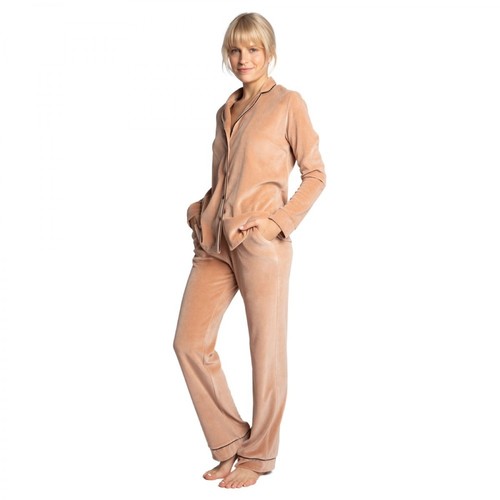 Lalupa, spodnie od piżamy Beżowy, female, 189.00PLN