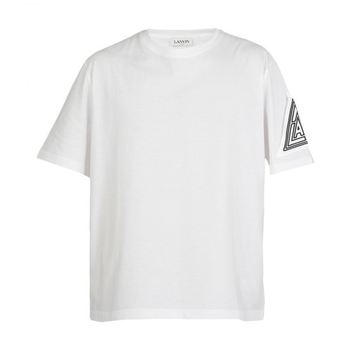 Lanvin, T-shirt Biały, male, 1266.00PLN