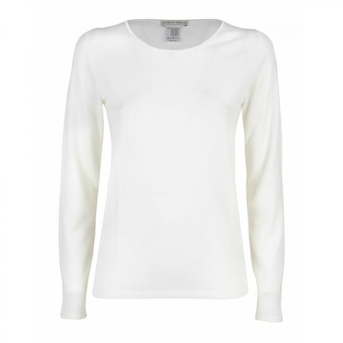 Le Tricot Perugia, T-Shirt Biały, female, 993.00PLN