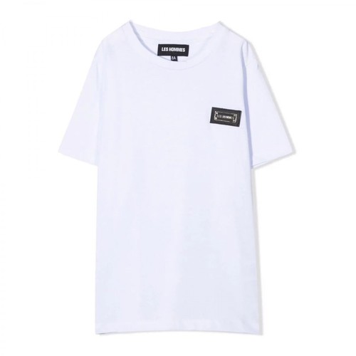 Les Hommes, T-shirt Biały, male, 521.10PLN