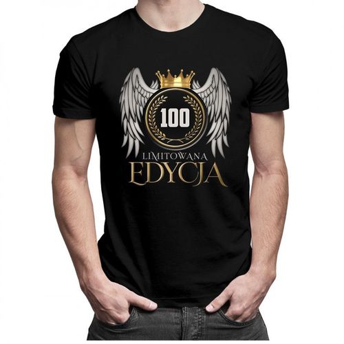Limitowana edycja 100 lat - męska koszulka z nadrukiem 69.00PLN