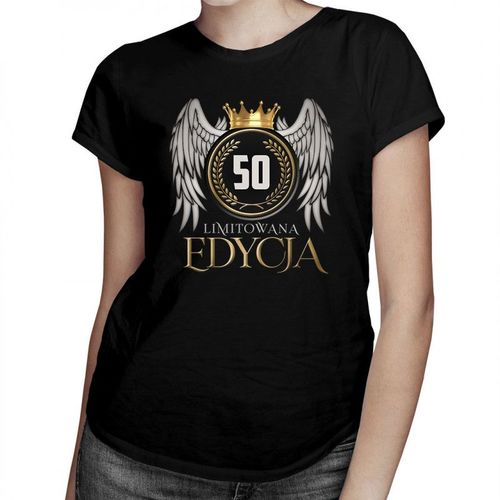 Limitowana edycja 50 lat - damska koszulka z nadrukiem 69.00PLN