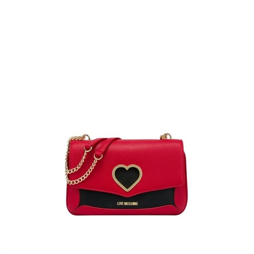 Love Moschino, Bag Czerwony, female, 890.00PLN
