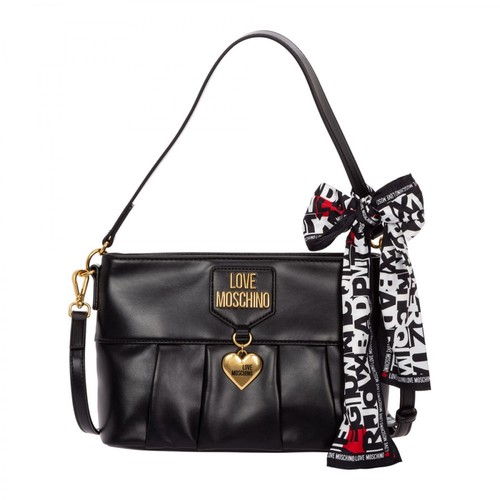 Love Moschino, Shoulder Bag Czarny, female, 1130.00PLN