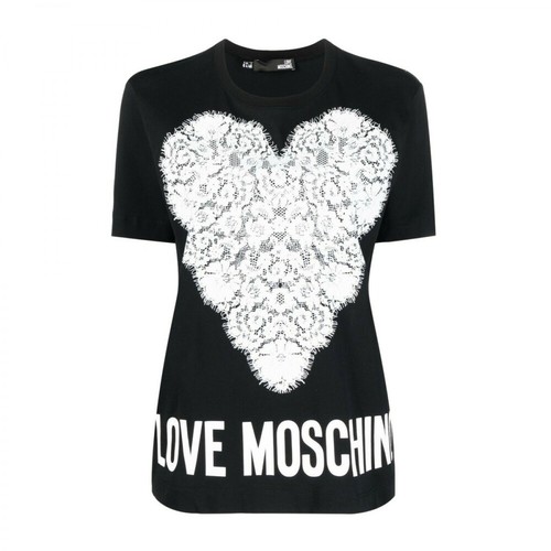 Love Moschino, T-shirt Czarny, female, 406.00PLN