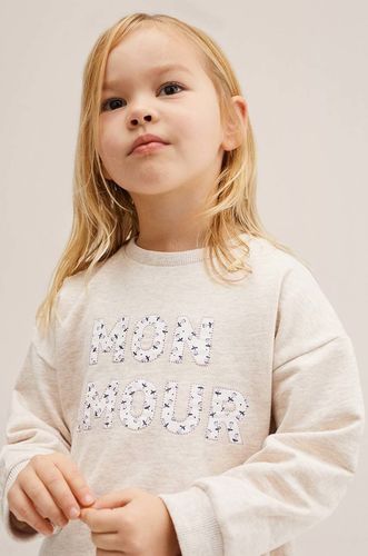 Mango Kids bluza bawełniana dziecięca Amour 59.99PLN