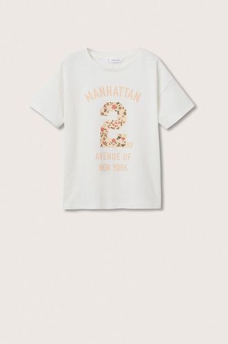Mango Kids t-shirt bawełniany dziecięcy Blossom 45.99PLN