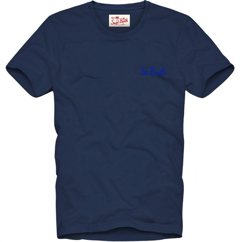 MC2 Saint Barth, T-shirt Niebieski, male, 301.00PLN