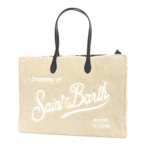 MC2 Saint Barth, Viv0001-Shrpmn Hand Bag Beżowy, female, 571.00PLN