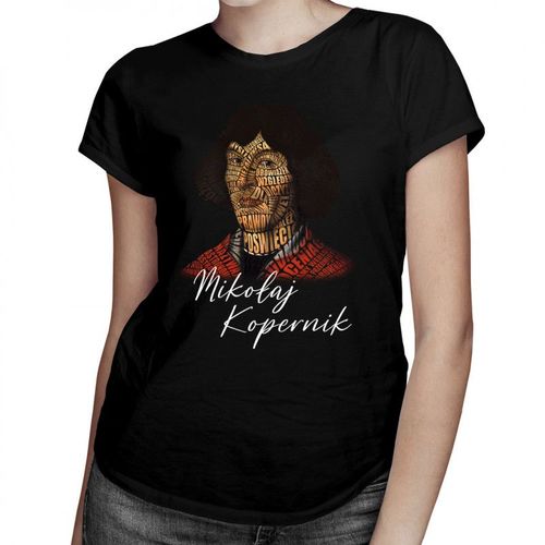 Mikołaj Kopernik - damska koszulka z nadrukiem 69.00PLN