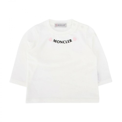 Moncler, T-Shirt Biały, female, 434.00PLN