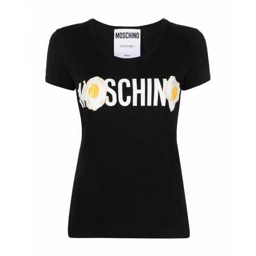 Moschino, T-shirt Czarny, female, 1376.00PLN