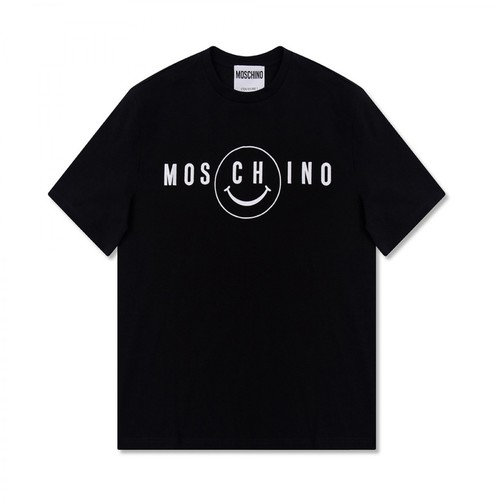 Moschino, T-shirt Czarny, male, 626.00PLN