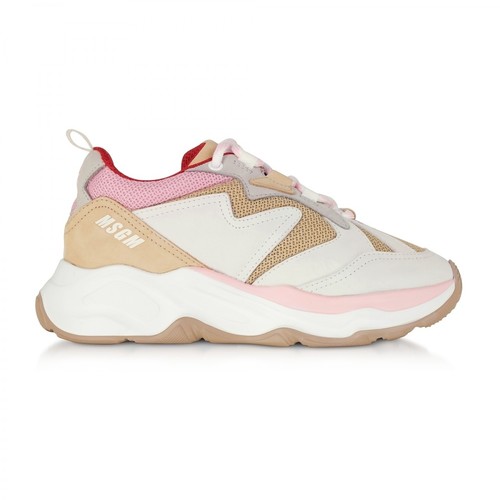 Msgm, sneakers Beżowy, female, 988.00PLN