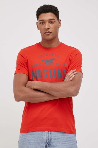 Mustang t-shirt bawełniany 59.99PLN