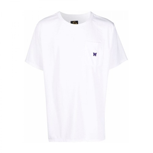 Needles, T-shirt Biały, male, 420.00PLN