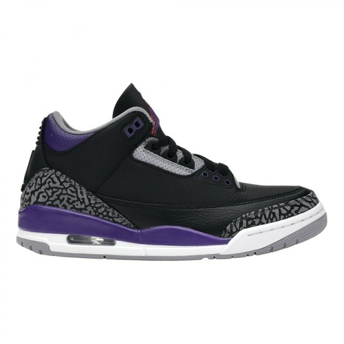 Nike, Jordan 3 Retro Sneakers Czarny, male, 2303.00PLN