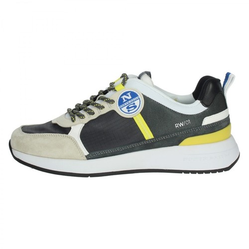 North Sails, Sneakers - 018 -2e Wave Szary, male, 643.00PLN