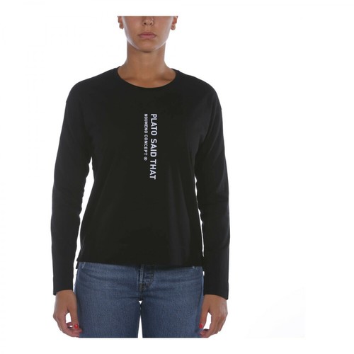 Noumeno Concept, T-Shirt ML Czarny, female, 356.00PLN