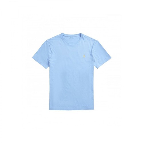 Polo Ralph Lauren, Niestandardowy miękki t-shirt o wąskim kroju Niebieski, male, 297.00PLN