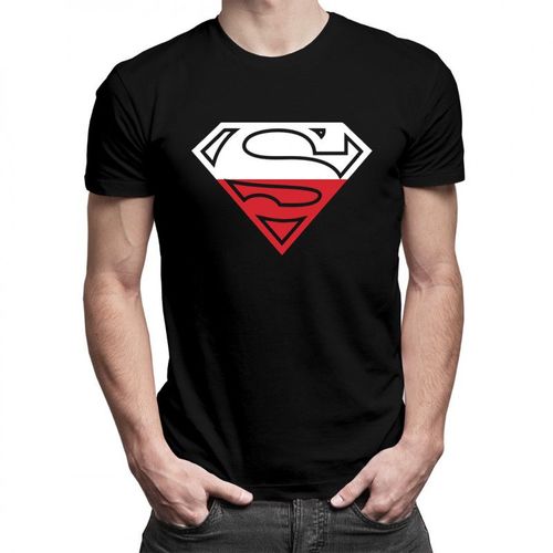 Polski Superman - męska koszulka z nadrukiem 69.00PLN