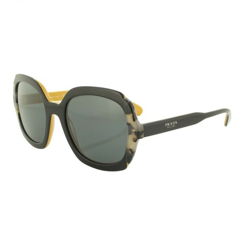 Prada, SPR 16U Ultravox Sunglasses Czarny, female, 995.00PLN