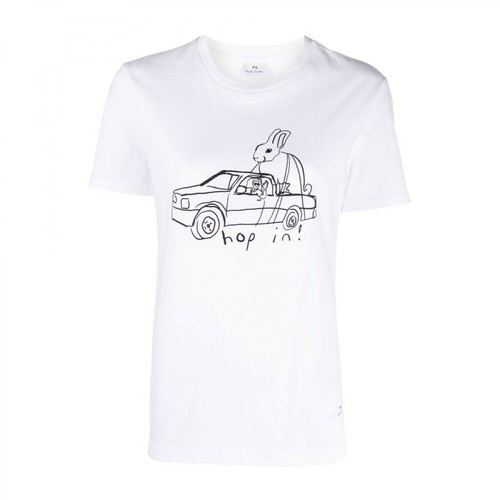PS By Paul Smith, T-shirt Biały, female, 342.00PLN