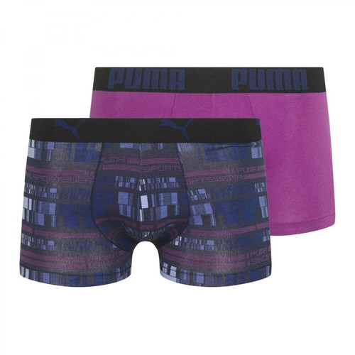 Puma, Bipack Boxers Fioletowy, male, 174.00PLN