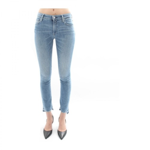 Replay, Spodnie jeansowe Niebieski, female, 649.00PLN
