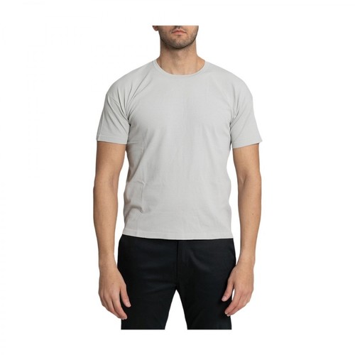 Roberto Collina, Short Sleeve Fitted T-Shirt Biały, male, 1373.00PLN
