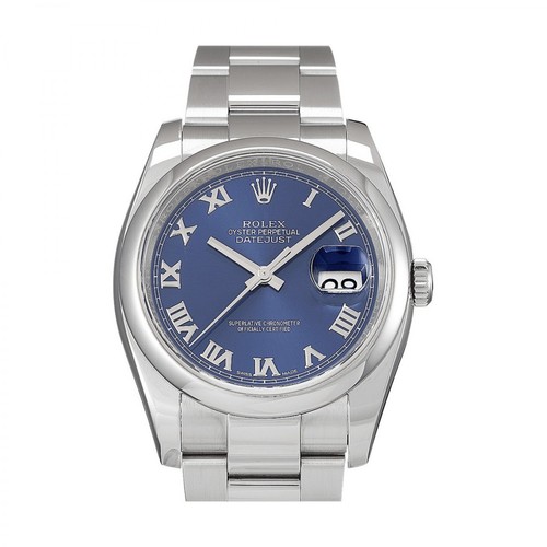 Rolex Vintage, Używane Datejust 36 zegarek Szary, unisex, 42237.00PLN