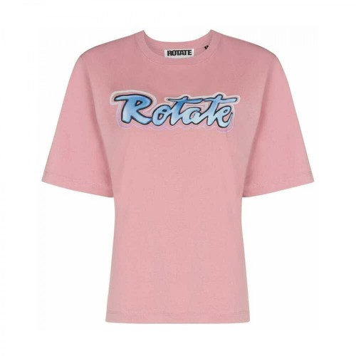 Rotate Birger Christensen, T-Shirt Różowy, female, 183.00PLN