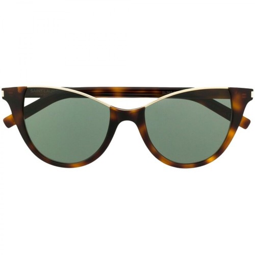 Saint Laurent, Stella SL 368 Sunglasses Zielony, female, 1204.00PLN