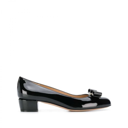 Salvatore Ferragamo, Flat shoes Czarny, female, 2417.00PLN