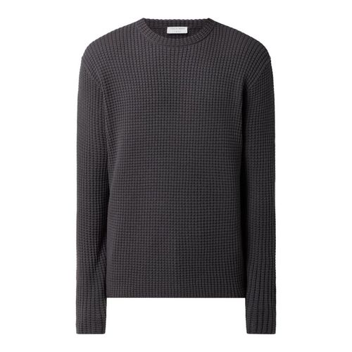Sweter z mieszanki bawełny i wełny model ‘Brennon’ 599.00PLN