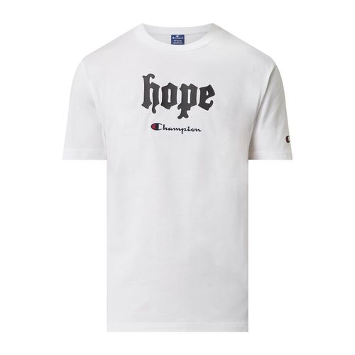 T-shirt o kroju comfort fit z bawełny — Champion x P&C — wyłącznie w naszej ofercie 99.99PLN