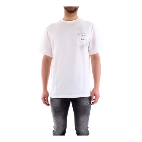 Throwback., Tbt-007Logo Short sleeve t-shirt Biały, male, 264.00PLN