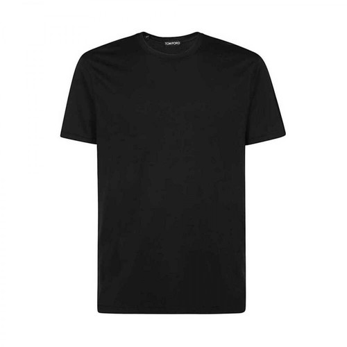 Tom Ford, Bz265Tfj208 t-shirt Czarny, male, 1177.00PLN