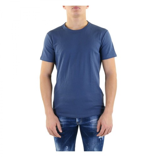 Tom Ford, T-Shirt Crew Niebieski, male, 271.66PLN