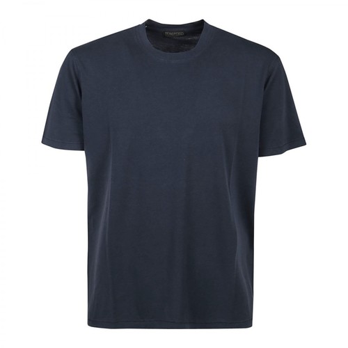 Tom Ford, T-Shirt Niebieski, male, 867.00PLN