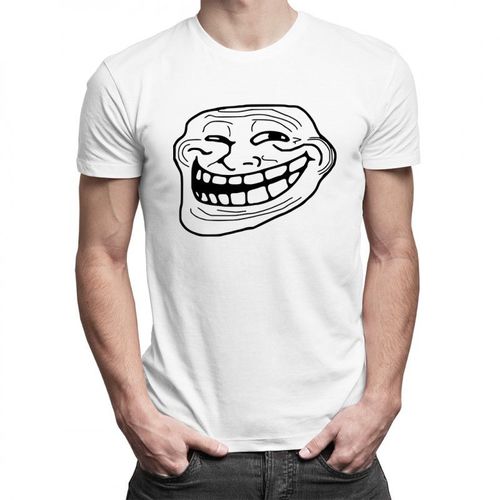 Troll face - męska koszulka z nadrukiem 69.00PLN