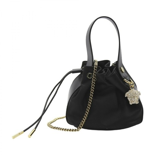 Versace, Bucket bag Czarny, female, 2964.00PLN