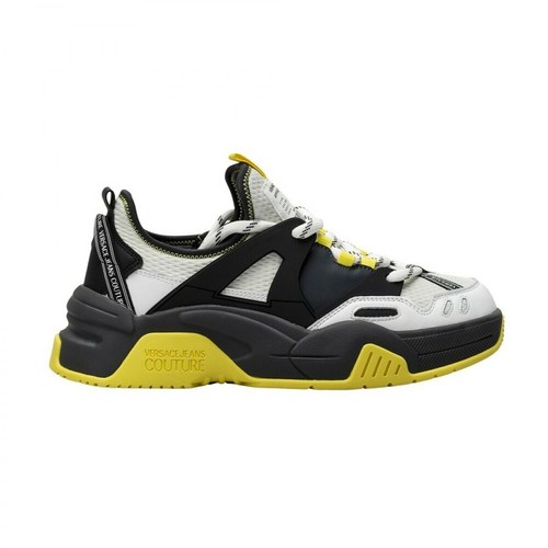 Versace Jeans Couture, Sneakers Biały, male, 890.00PLN